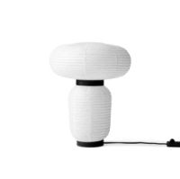 Billede af &Tradition Formakami JH18 Table Lamp H: 50 cm - Ivory White/Black
