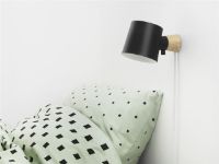 Billede af Normann Copenhagen Rise Væglampe - Black 