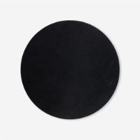 Billede af Vipp 425 Coffee Table Ø: 90 cm - Marble/Black