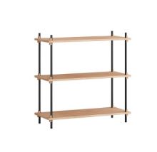 Billede af Moebe Shelving System Low 85x85 cm - Oak