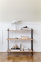 Billede af Moebe Shelving System Low 85x85 cm - Oak