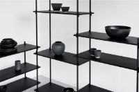 Billede af Moebe Shelving System Low 85x85 - Black