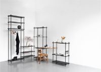 Billede af Moebe Shelving System Open Wardrobe 200x85 cm - Black