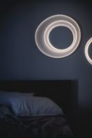 Billede af Foscarini Bahia Væg-/Loft lampe LED Dæmpbar Ø: 70 cm - Hvid