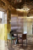 Billede af HAY Palissade Cone Table Ø: 70 cm - Anthracite 