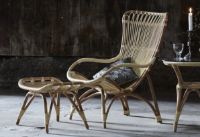 Billede af Sika-Design Monet Lænestol SH: 40 cm - Natur