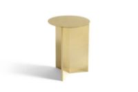 Billede af HAY Slit Table High High Table Ø: 35 cm - Brass 