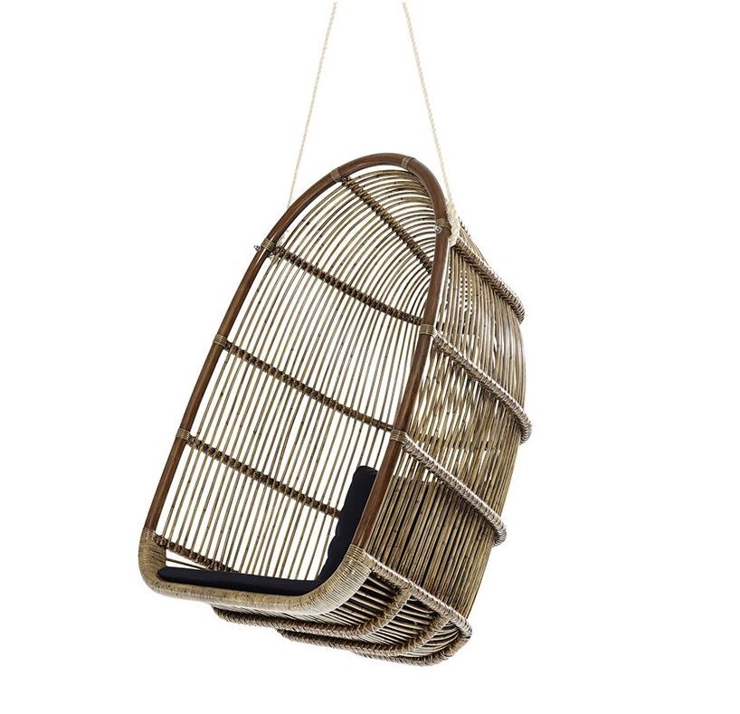 Billede af Sika-Design Renoir Hængestol H: 113 cm - Antique Brown 