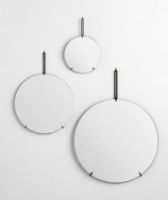 Billede af Moebe Wall Mirror Ø: 50 cm - Black