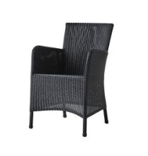 Billede af Cane-line Outdoor Hampsted Stol SH: 46 cm - Black