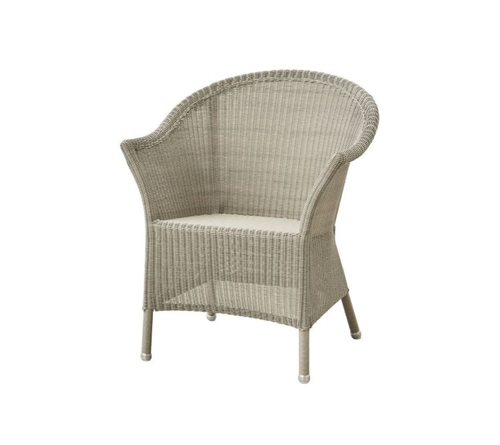 Billede af Cane-line Outdoor Lansing Stol SH: 43 cm - Taupe
