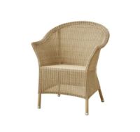 Billede af Cane-line Outdoor Lansing Stol SH: 43 cm - Natural 
