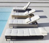 Billede af Cane-line Outdoor Presley Solvogn 62x202 cm - Natural 