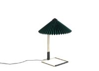 Billede af HAY Matin Table Lamp Small H: 38 cm - Green / Brass
