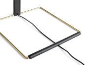 Billede af HAY Matin Table Lamp 380 Large Ø: 38 cm - Green / Brass