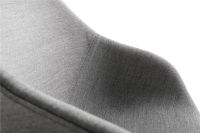 Billede af HAY AAC121 About a Chair Spisebordsstol Polstret SH: 47,5 cm - Polished Aluminium/Remix 133