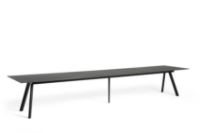 Billede af HAY CPH 30 Extendable Table 200/400x90x74 cm - Black Lacquered Solid Oak/Black Linoleum 