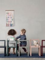 Billede af Ferm Living Little Architect Chair H: 51 cm - Dark Blue