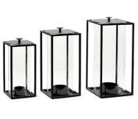 Billede af Audo Copenhagen Kubus Light'in Lanterne Medium H: 24 cm - Sort