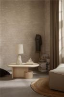 Billede af Ferm Living Hebe Lampebase Medium H: 43 cm - Råhvid UDSTILLINGSMODEL