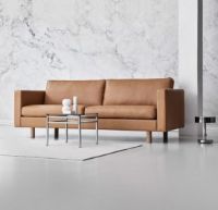 Billede af Mogens Hansen MH321 4 Pers Sofa L: 284 cm - Elmobatique Læder / Cognac