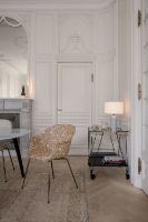 Billede af GUBI Bat Dining Chair Conic Base - Black matt base/Black 