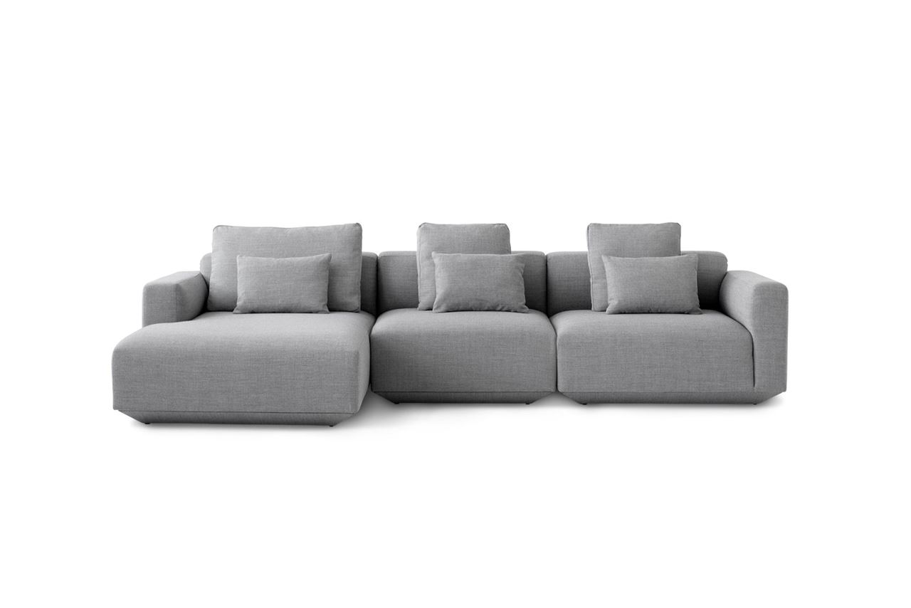 Billede af &Tradition Develius 3 Pers. Sofa m. Chaiselong L: 309 cm - Fiord 151