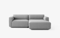 Billede af &Tradition Develius 2 Pers. Sofa m. Chaiselong L: 220 cm - Ruskin Zirconium