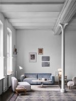 Billede af &Tradition Develius 2 Pers. Sofa m. Chaiselong L: 220 cm - Ruskin Zirconium