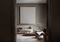 Billede af FLOS 2097/18 Lysekrone LED Ø: 70 cm - Chrome