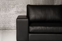 Billede af Mogens Hansen MH 221 Hjørnesofa 5 Pers L: 235 cm - Premium Læder / Sort
