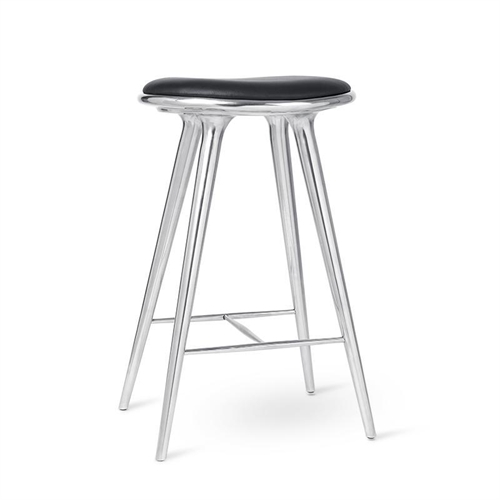 Billede af Mater High Stool Recycled H: 74 cm - Aluminium