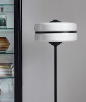 Billede af Nordal Gulvlampe H: 157 cm - Hvid / Sort OUTLET