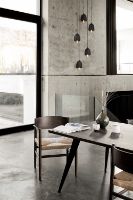 Billede af Mater Dining Table 220x100 cm - Grålakeret Eg