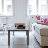 Billede af Rübner Sofabord 132x74x45 cm - Skiffer/Stål