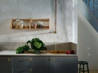 Billede af FDB Møbler B5 Børge Mogensen Hylde Dobbelt 100 x 21 cm - Massiv Eg / Mat Lak 