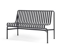 Billede af HAY Palissade Dining Bench Without Armrest L: 120 cm - Anthracite 