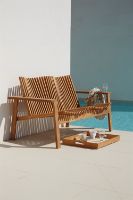 Billede af Cane-line Outdoor Amaze 2-pers. sofa, stabelbar - Teak