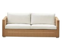 Billede af Cane-line Outdoor Chester 3-pers. loungesofa - Natural 