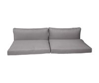 Billede af Cane-line Outdoor Chester 3-pers. loungesofa hyndesæt - Taupe Farvekode: YS97 