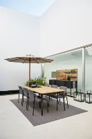 Billede af Cane-line Outdoor Classic Parasol Ø: 300 cm - Light Grey OUTLET