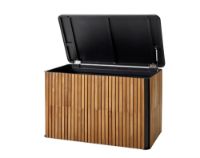 Billede af Cane-line Outdoor Combine Hyndeboks Lille - Teak/Lava Grey
