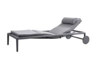 Billede af Cane-line Outdoor Conic Solvogn 78x220 cm - Light Grey