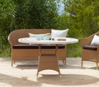 Billede af Cane-line Outdoor Lansing 2 pers. Sofa - Natural