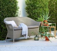 Billede af Cane-line Outdoor Lansing 2pers. Sofa - Taupe 