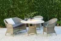 Billede af Cane-line Outdoor Lansing 2pers. Sofa - Taupe 