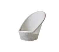 Billede af Cane-line Outdoor Kingston Solstol m/hjul - White Grey