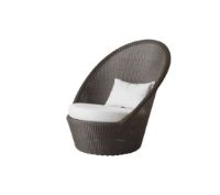 Billede af Cane-line Outdoor Kingston hyndesæt til Solstol - White