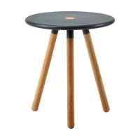 Billede af Cane-line Outdoor Area Taburet H: 46,5 cm - Teak/Lava Grey