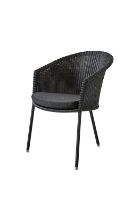 Billede af Cane-line Outdoor Trinity hynde til stol - Black